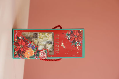 Yılbaşı Kutusunda Bademli Nuga 200Gr